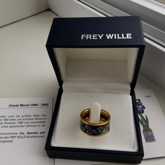 Frey Wille ring, homage to Claude Monet, original - Picture 5 of 5